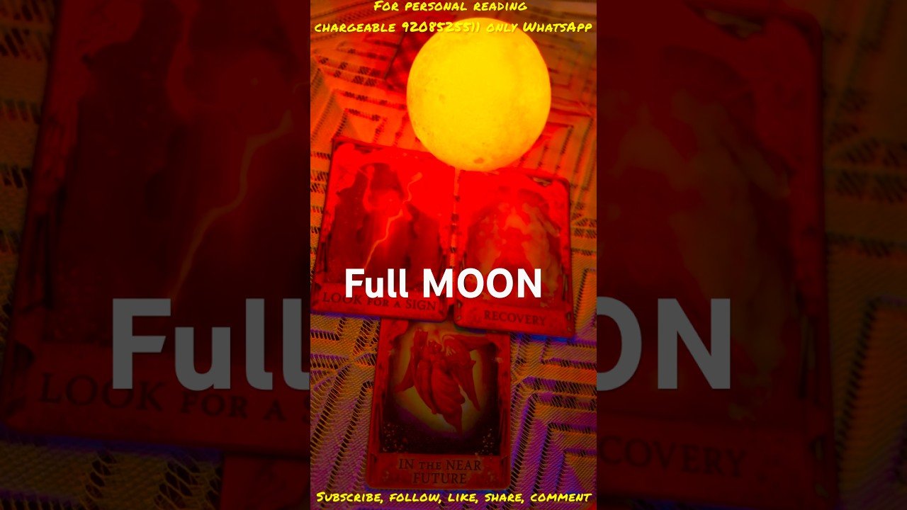 No momento, você está visualizando Full Moon magic #reelsviralシ #trendingreelsvideo #viralshortsvideo #vlog #vlogger #blogger #tarot