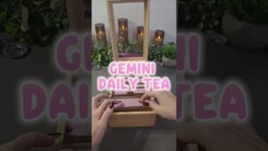Leia mais sobre o artigo Gemini Daily Tarot Tea! #shorts #tarot  #psychiclovereading