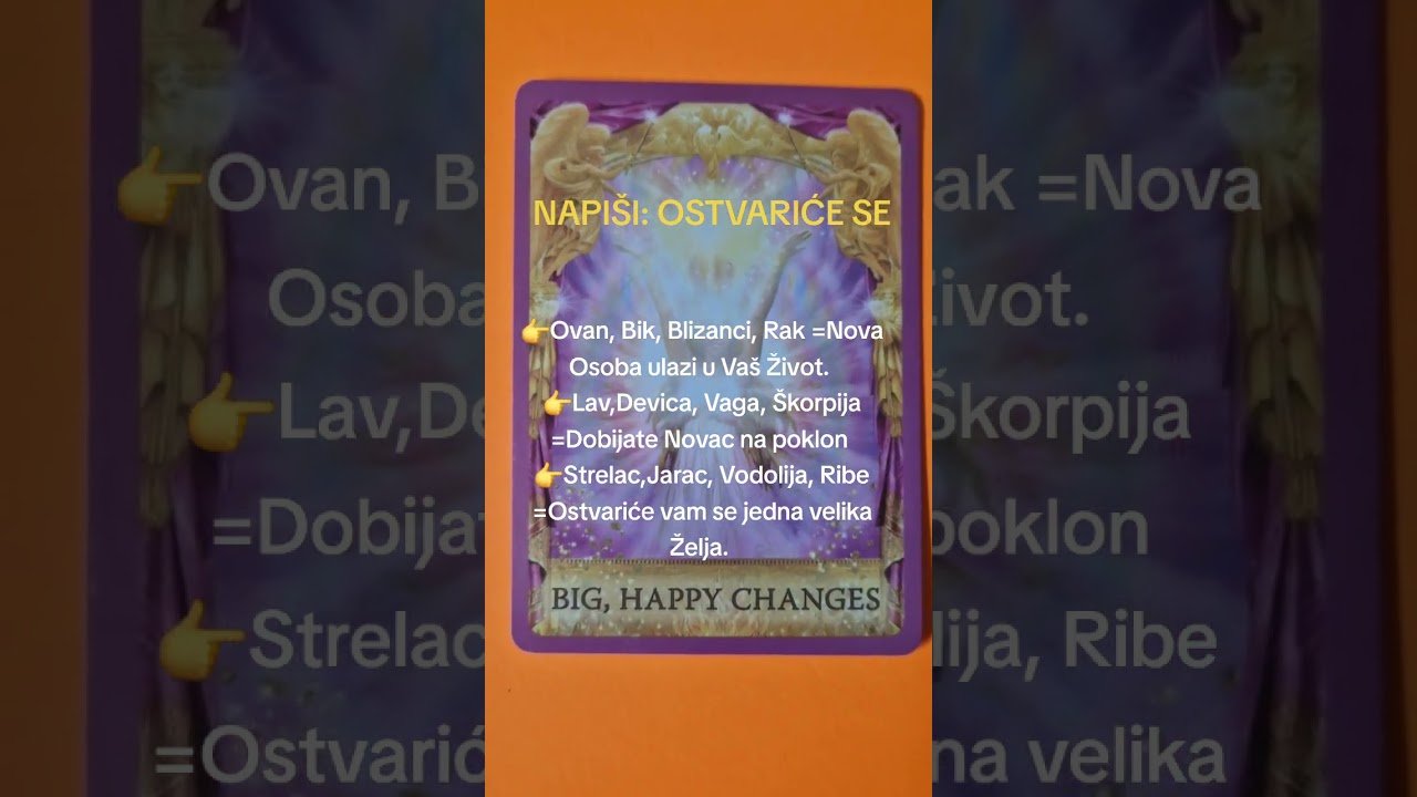 No momento, você está visualizando IZABERI KARTU I SAZNAJ ODGOVOR ❤️ BLIC TAROT PORUKA ZA SVE ZNAKE I PODZNAKE HOROSKOPA ASTRO LJUBAV