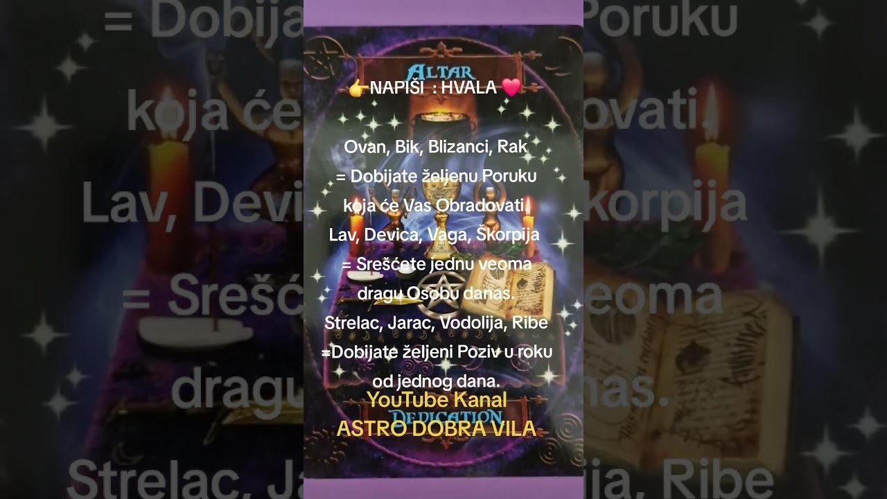 No momento, você está visualizando IZABERI KARTU I SAZNAJ ODGOVOR 💛 BLIC TAROT PORUKA ZA SVE ZNAKE I PODZNAKE HOROSKOPA ASTRO LJUBAV