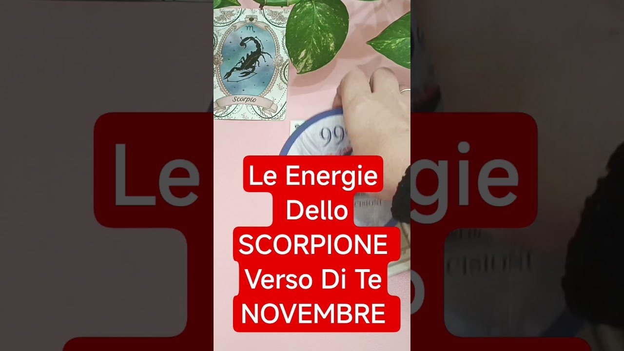 No momento, você está visualizando ♏MESSAGGI DI NOVEMBRE♏(OROSCOPO COMPLETO👇🏻) #tarocchi #tarot #scorpio #itarocchidicristy