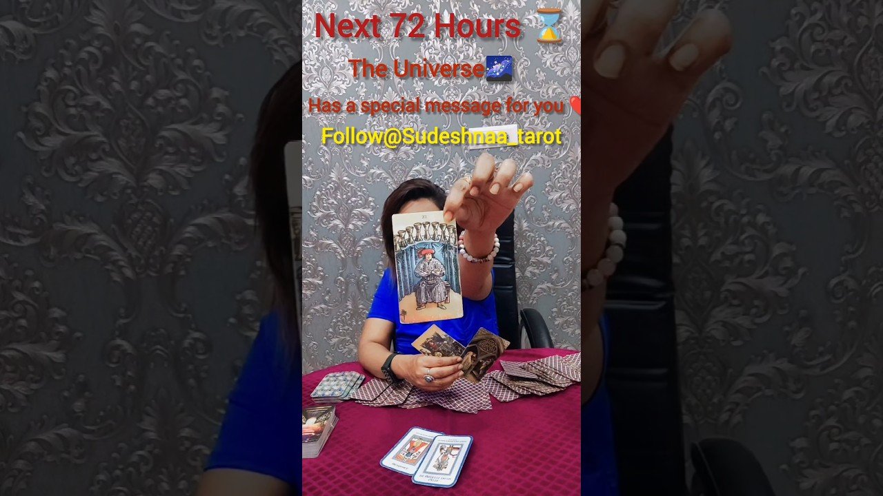 No momento, você está visualizando Next 72 Hours The Universe has a special message for you ❤️#india#tarot#shorts#foryou#72hours #love