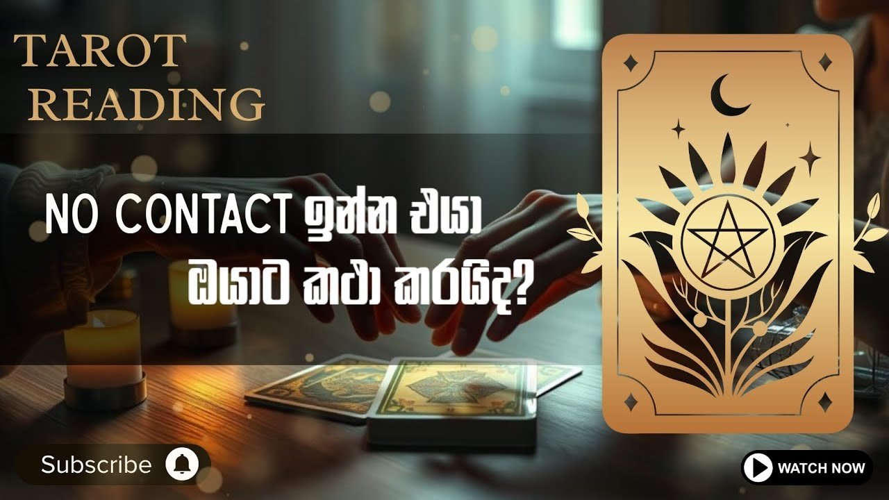 No momento, você está visualizando No Contact ඉන්න එයා ඔයාට කතා කරයිද? ♥️😍 Tarot Reading Sinhala #tarot #srilanka #nocontact