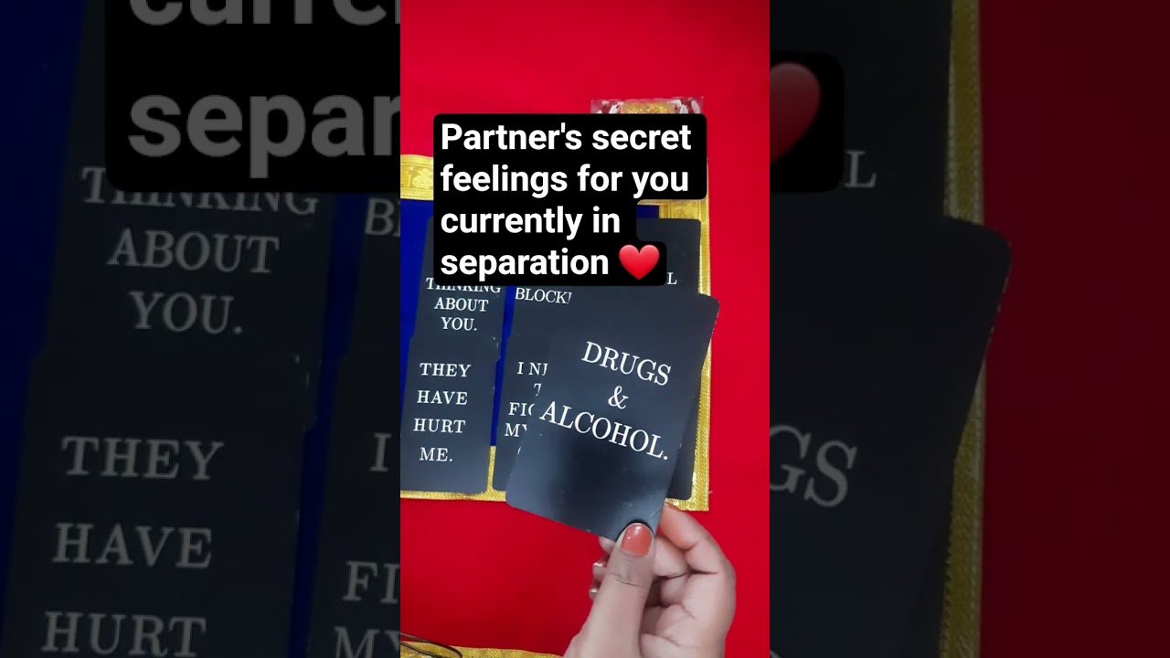 No momento, você está visualizando Partner’s secret feelings for you currently in separation ❤️ #tarot #trending #love #viral #shorts