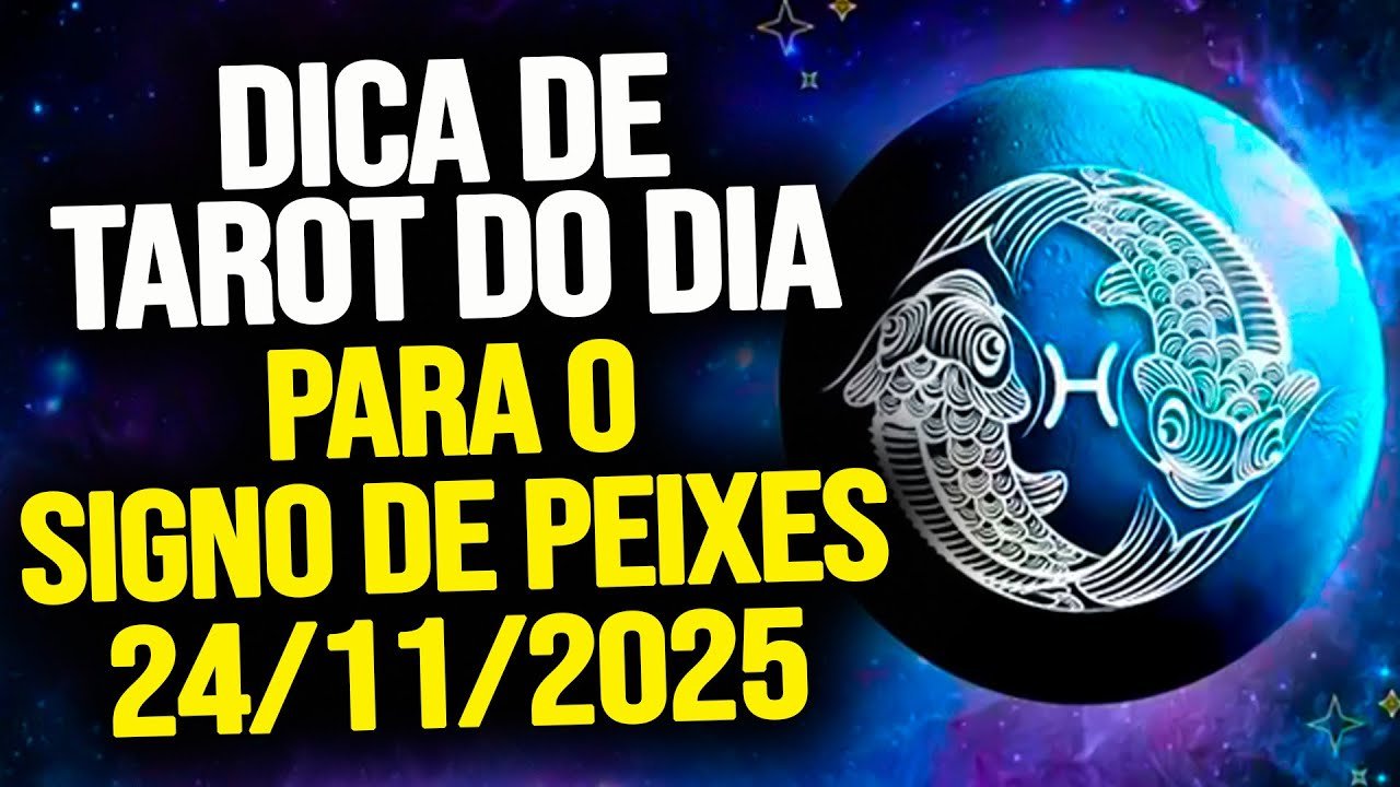 No momento, você está visualizando PEIXES ♓️ // SEGUNDA DIA 24/11/2025 – DICA DE TAROT PARA O SIGNO DE PEIXES