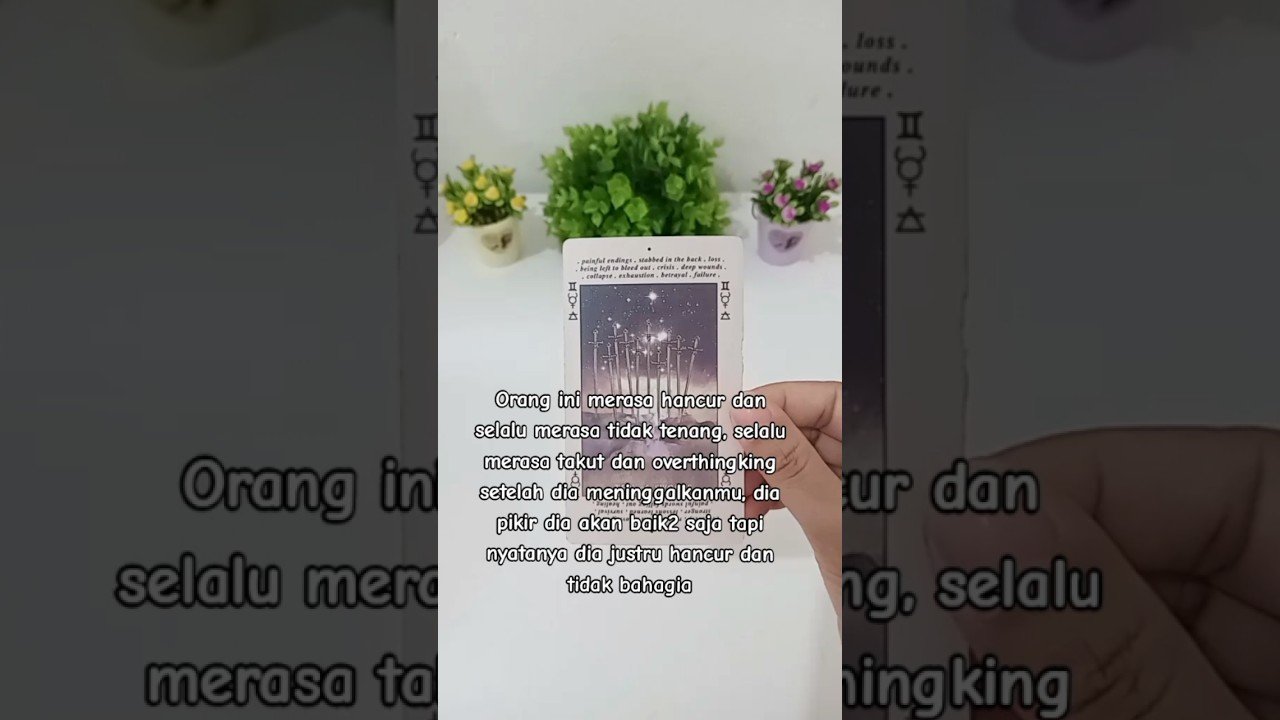 No momento, você está visualizando Penyesalan yang dia rasakan setelah melepaskanmu #tarot #tarotreading #soulmate #shortvideo #shorts