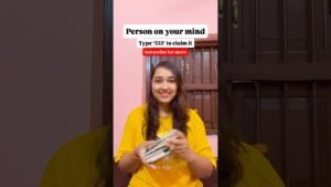 Leia mais sobre o artigo Person on your Mind #shortsfeed #shorts #tarot