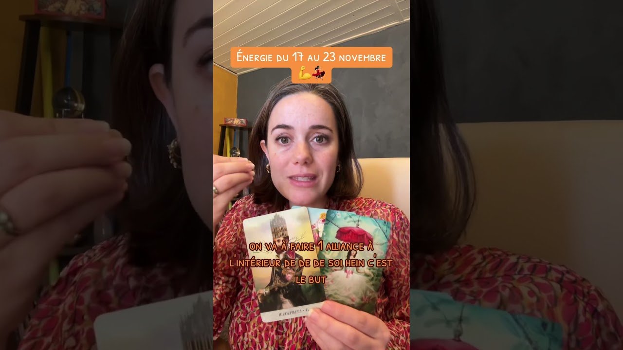 No momento, você está visualizando Prête pour cette semaine ? #guidancetarot #tarot #novembre2025