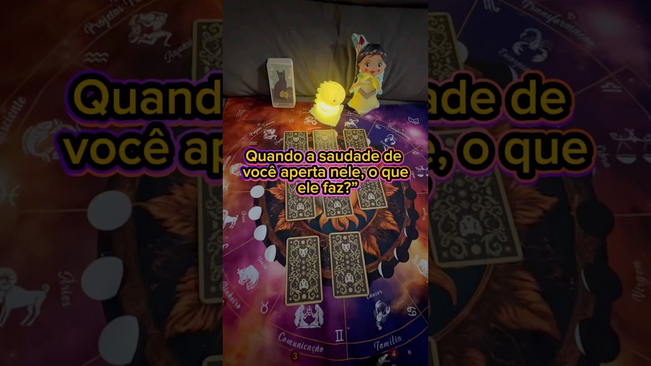 No momento, você está visualizando Quando a saudade de você aperta nele, o que ele faz ? #tarot #examor #deustemumapalavrapravoce #paz