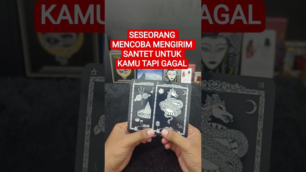 No momento, você está visualizando SESEORANG MENCOBA MENGIRIM SANTET UNTUK KAMU TAPI GAGAL #tarot #tarotreading