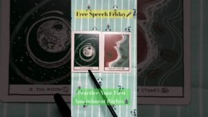 Leia mais sobre o artigo Tarot Speaks First Amendment Rights #tarot #cardoftheweek #tarotcaards #tarotreader #freespeech