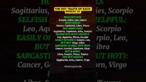 Leia mais sobre o artigo The HOT Hidden Traits of Every Zodiac Signs #zodiac #zodiacsigns #astrology #horoscope #tarot
