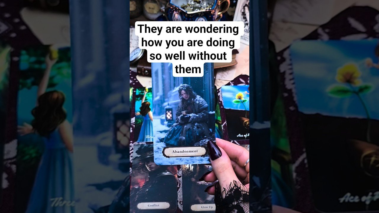 No momento, você está visualizando They are wondering how you are doing so well without them #tarot #tarotreading