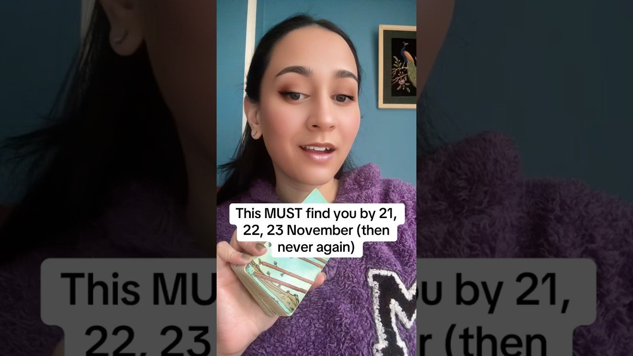 No momento, você está visualizando This MUST find you by November 21, 22, 23 (then never again)