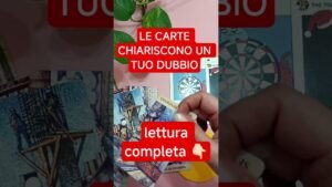 Leia mais sobre o artigo UNA RISPOSTA PER TE🔮 #tarocchi #tarot #tarocchiinterattivi #tarocchioggi