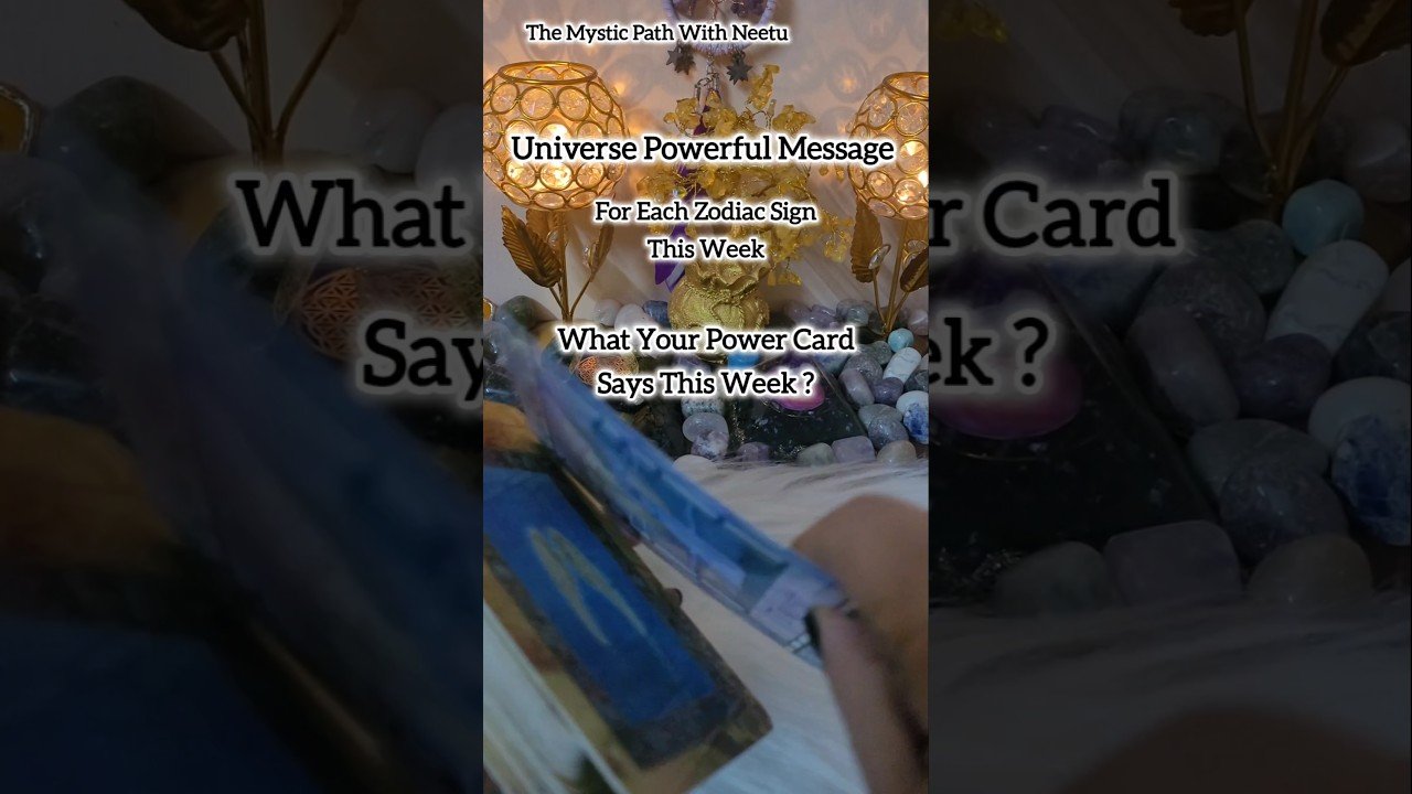 No momento, você está visualizando Universe Powerful Message- For Each Zodiac Sign #tarot #angel #message #weeklyguidedmessages