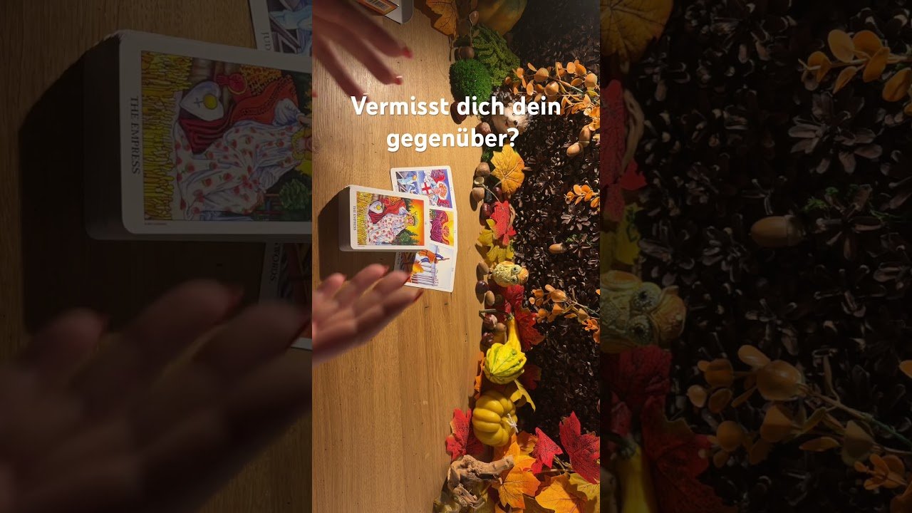 No momento, você está visualizando Vermisst dich dein gegenüber? #liebe #tarot #HerzensMensch #SeelenVerbindung