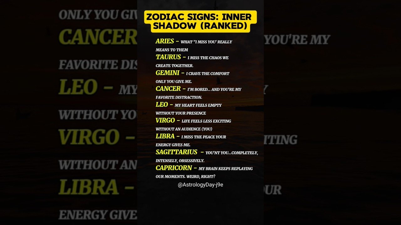 No momento, você está visualizando What “I Miss You” Really Mean for Each Zodiac Sign #zodiac #zodiacsigns #astrology #horoscope #tarot