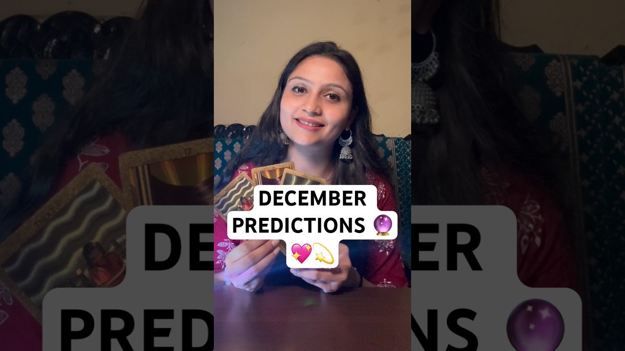 No momento, você está visualizando WHAT’S COMING FOR YOU IN DECEMBER 🔮💖💫 #tarot #shorts #love #trending
