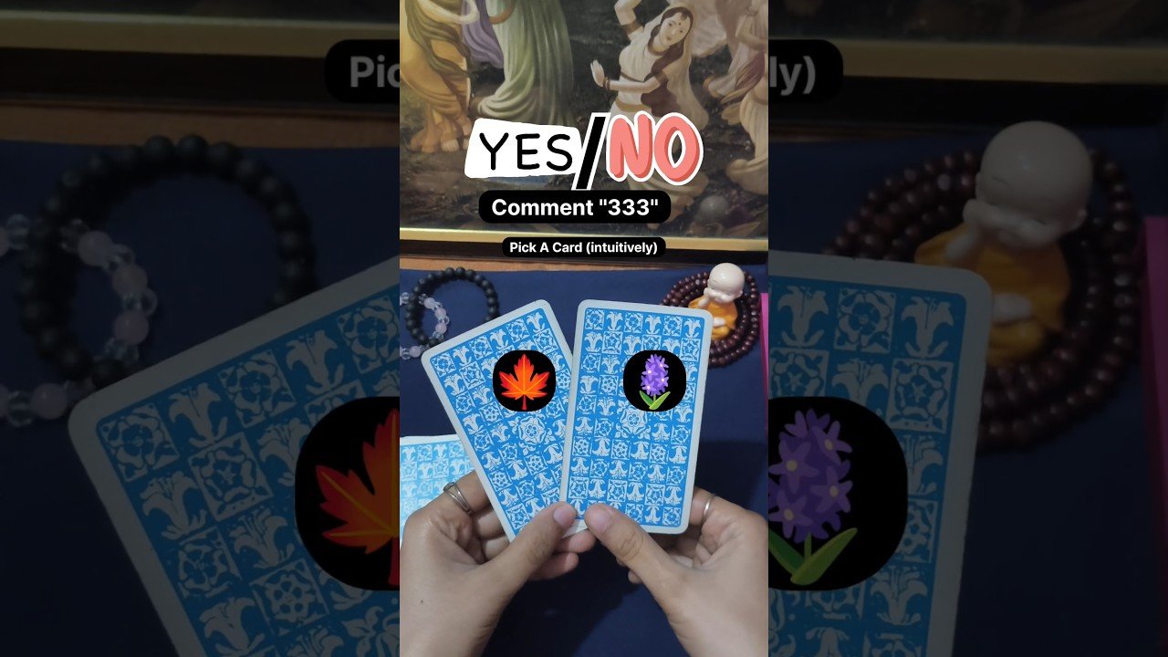 No momento, você está visualizando Yes/No Reading ☑️❎. Pick A Card ♦️. #shorts #ytshorts #tarot #spritualguidance #couple