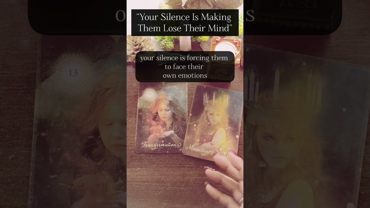 No momento, você está visualizando “Your Silence Is Making Them Lose Their Mind” #tarot #tarotreading #tarotwisdom #learntarot