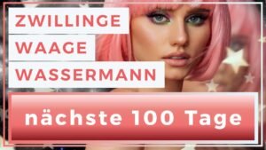 Leia mais sobre o artigo ZWILLINGE, WAAGE, WASSERMANN 😍 Eine 2te Chance! 💞🌹 Tarot nächste 100 Tage ✨