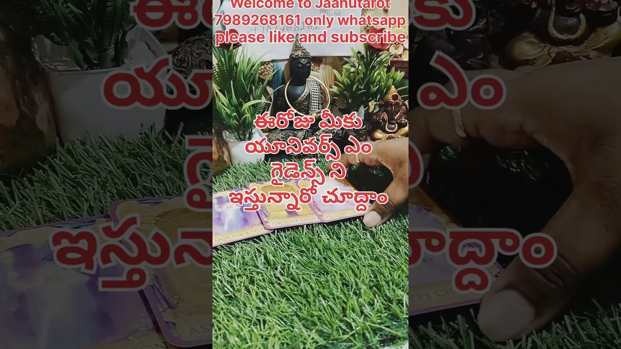 No momento, você está visualizando ఈరోజు మీకు యూనివర్స్ ఏం గైడెన్స్ ని ఇస్తున్నారో చూద్దాం#tarot #viral #blessings