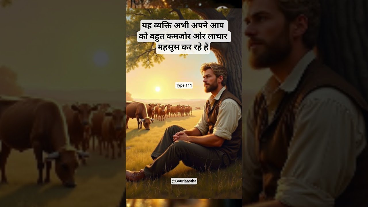No momento, você está visualizando 💔यह व्यक्ति अभी अपने आप को बहुत कमजोर और लाचार महसूस कर रहे हैं🥺#shorts #ytshorts #video #tarot #111