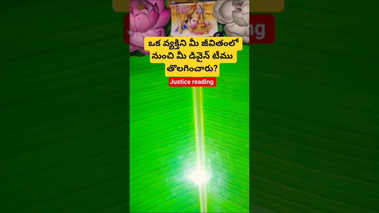 No momento, você está visualizando ఒక వ్యక్తిని మీ జీవితంలో నుంచి మీ డివైన్ టీము తొలగించారు #tarot #tarotcaards #telugutarot