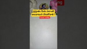 Leia mais sobre o artigo ప్రస్తుతం మీరు ఎలాంటి అలవాటుని చేసుకోవాలి ? #tarot #tarotcaards