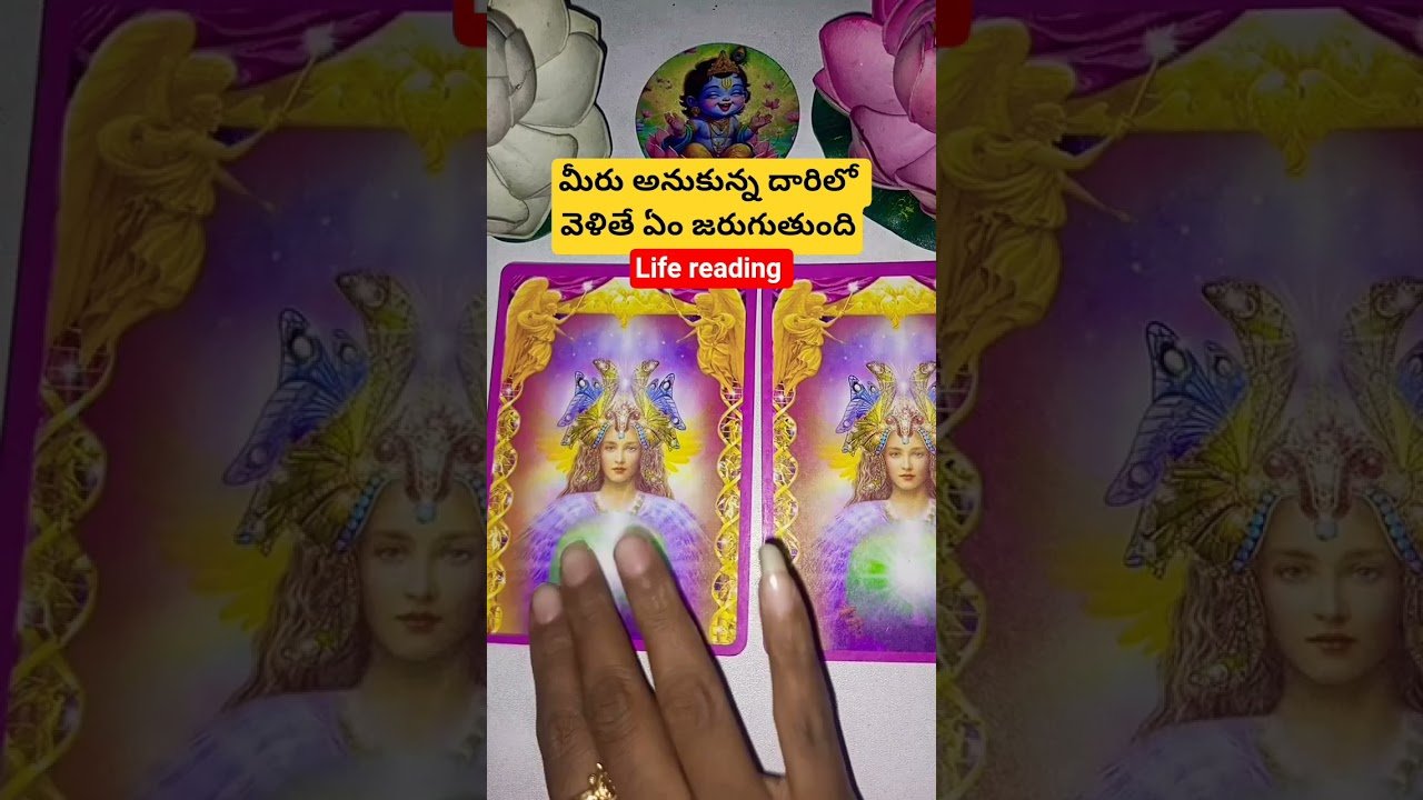 No momento, você está visualizando మీరు అనుకున్న దారిలో వెళితే ఏం జరుగుతుంది #tarot #tarotcaards #tarotcardreading