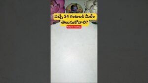 Leia mais sobre o artigo వచ్చే 24 గంటలకి మీరేం తెలుసుకోవాలి? #tarot #tarotcaards #tarotreading #fortunetelling