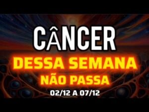 Leia mais sobre o artigo 🦀CÂNCER  🚨 DESSA SEMANA NÃO PASSA !!!  #tarot