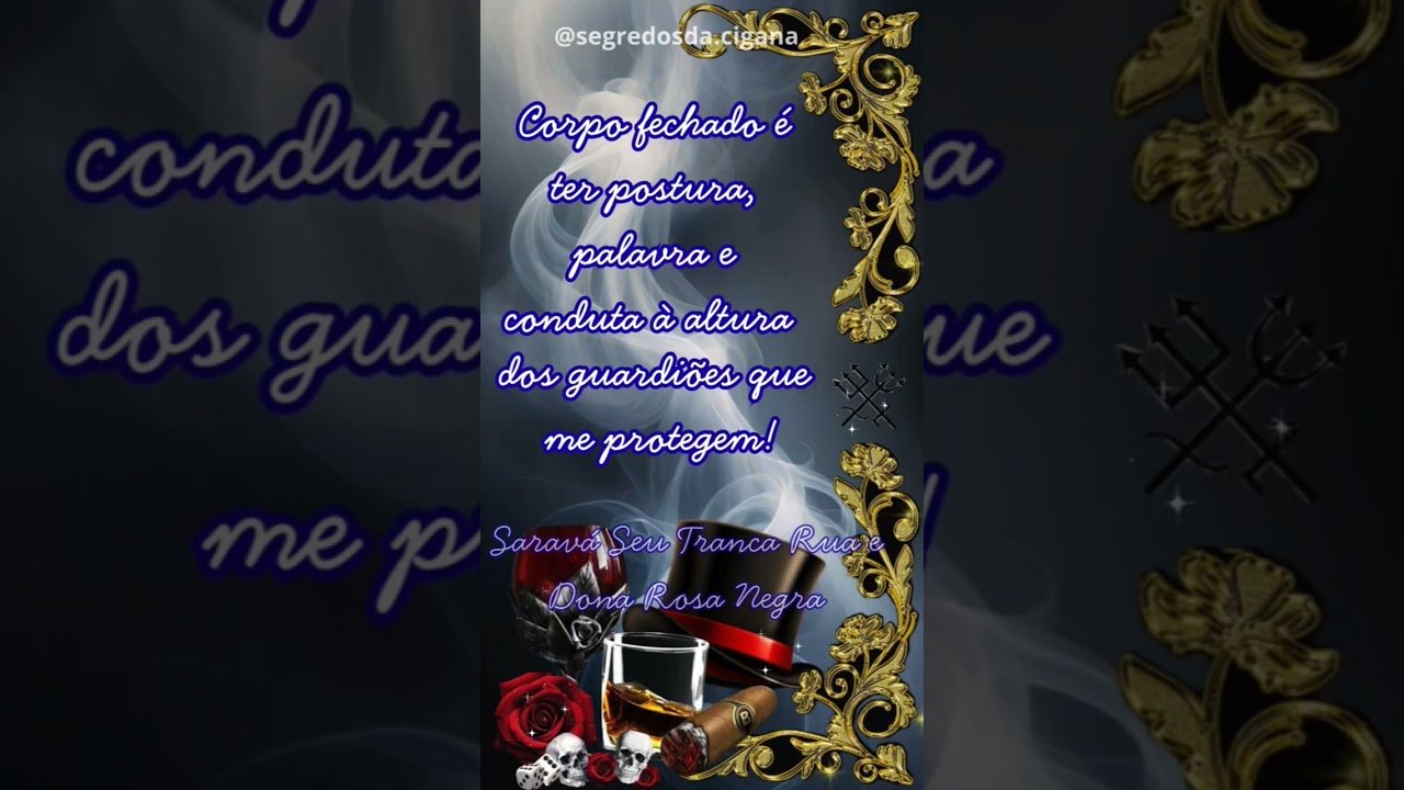 No momento, você está visualizando CORPO FECHADO  #baralhocigano #amor #tarot #umbanda #astrologia #horoscopo #tarotamor #signos #fe