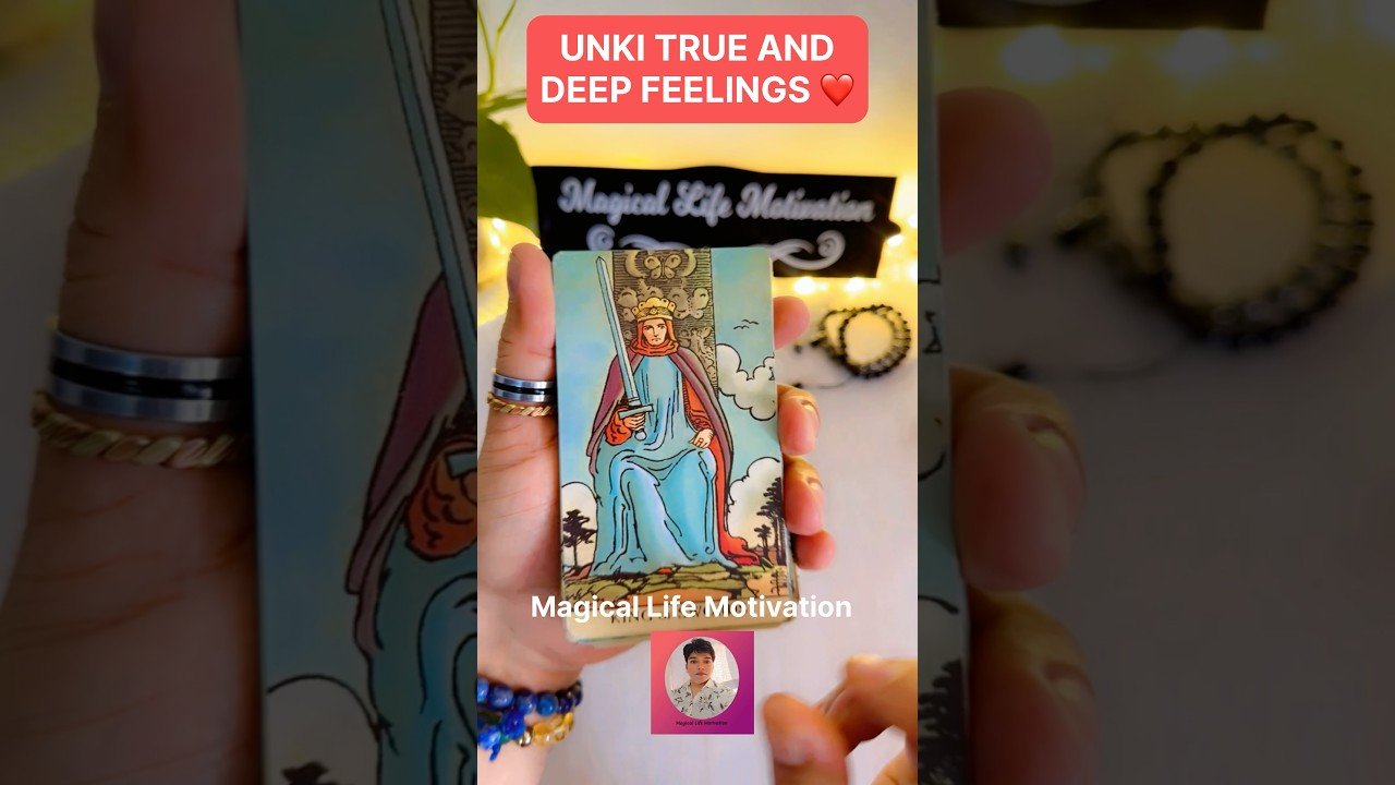 No momento, você está visualizando 😍🌹UNKI LOVE FEELINGS🦋❤️TAROT READING #tarot #ytshorts #viralshorts