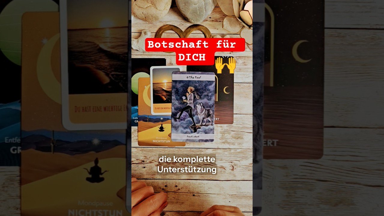 No momento, você está visualizando Die Klarheit kommt jetzt 🗝️Kosmischer Impuls #heartsparkleorakel TAROT heute #tarotreading #shorts