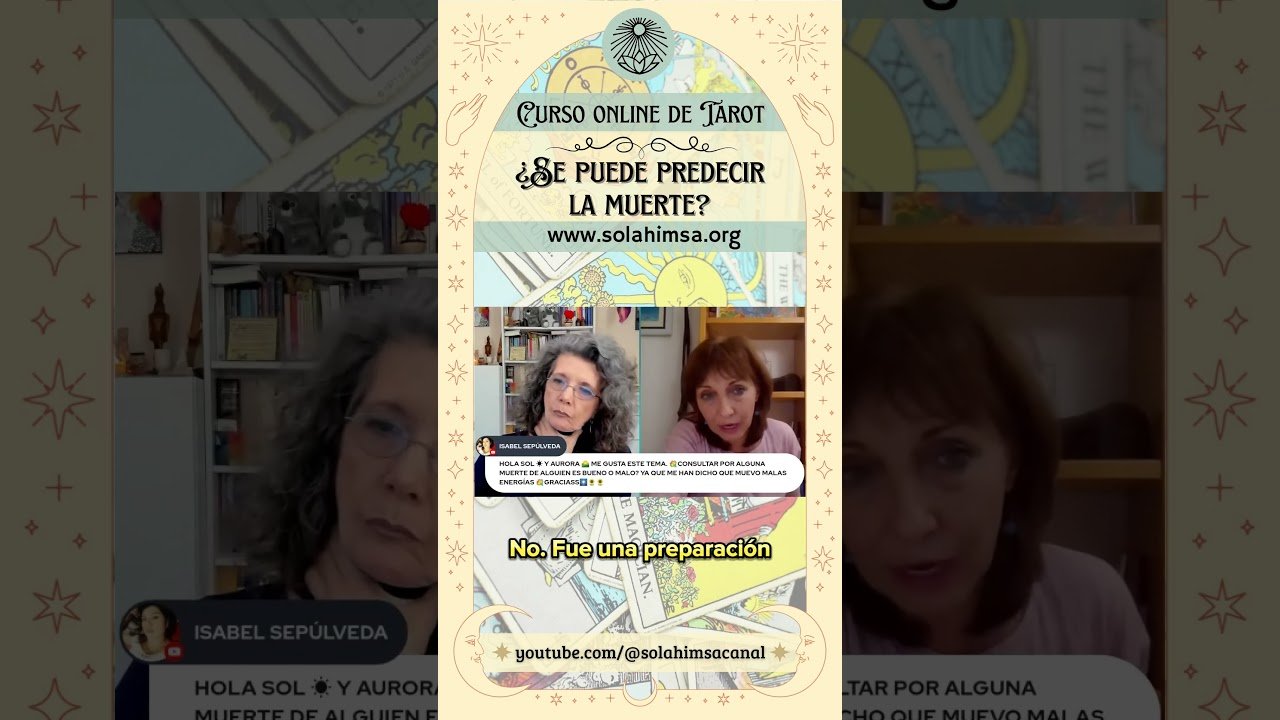 No momento, você está visualizando ¿El tarot puede predecir la muerte? #shorts #tarot #muerte #predicciones #solahimsa #auroracorcobado