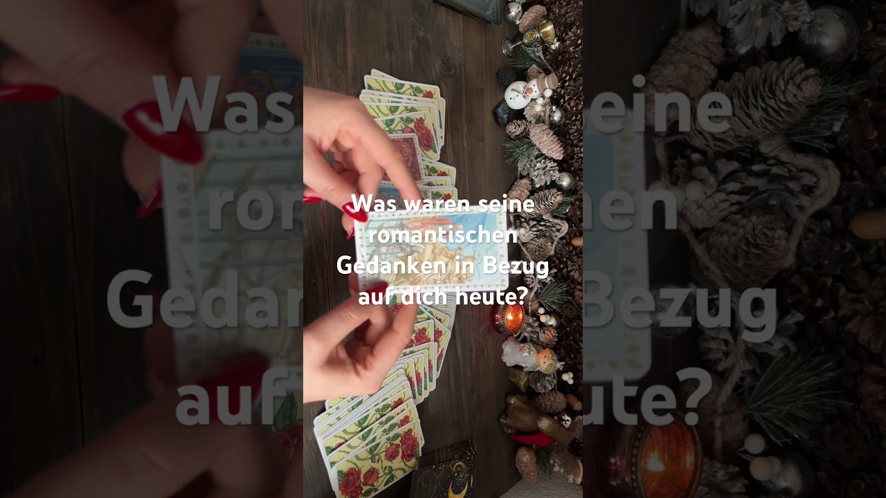 No momento, você está visualizando Hat er heute an dich gedacht? Was waren seine Gedanken? #liebe #tarot #orakelheute #tagesimpuls