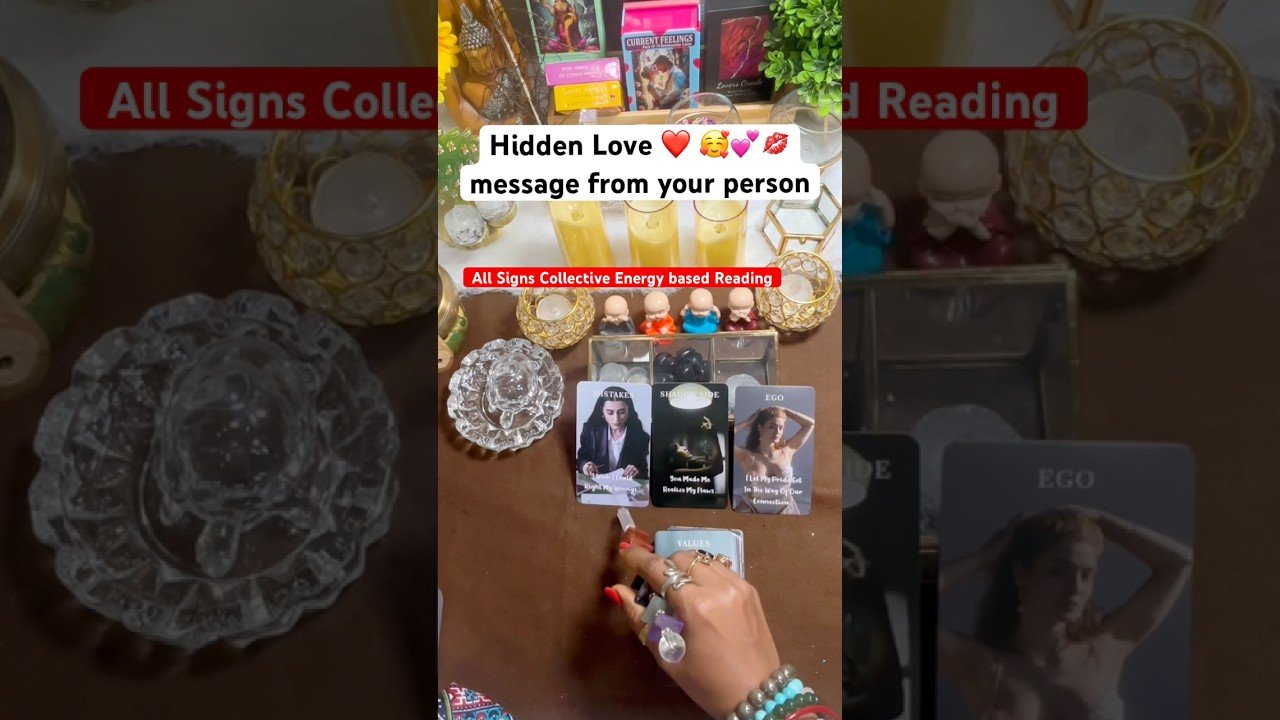 No momento, você está visualizando Hidden 🥰❤️💋💕Love Message From Your Person #tarot #shortsvideo #nocontactreading #trending