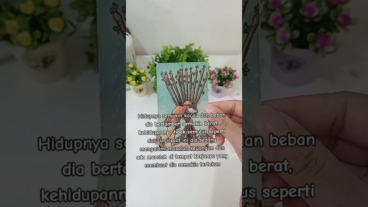 No momento, você está visualizando Keadaan dia saat tidak berkomunikasi denganmu 🥺 #tarot #tarotreading #shortvideo #short