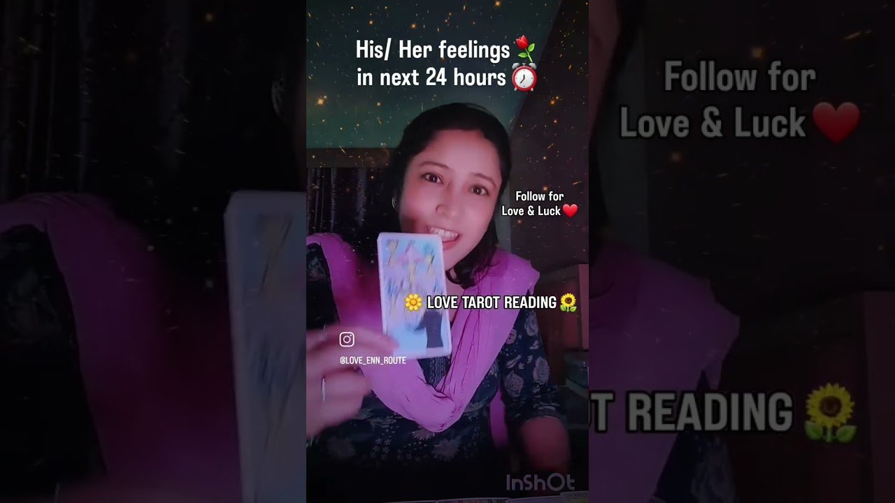 No momento, você está visualizando LOVE TAROT READING ❤️ | His/ Her feelings⚘️ in next 24 hours ⏰️ #tarotcaardreadiing #LoveEnnRoute