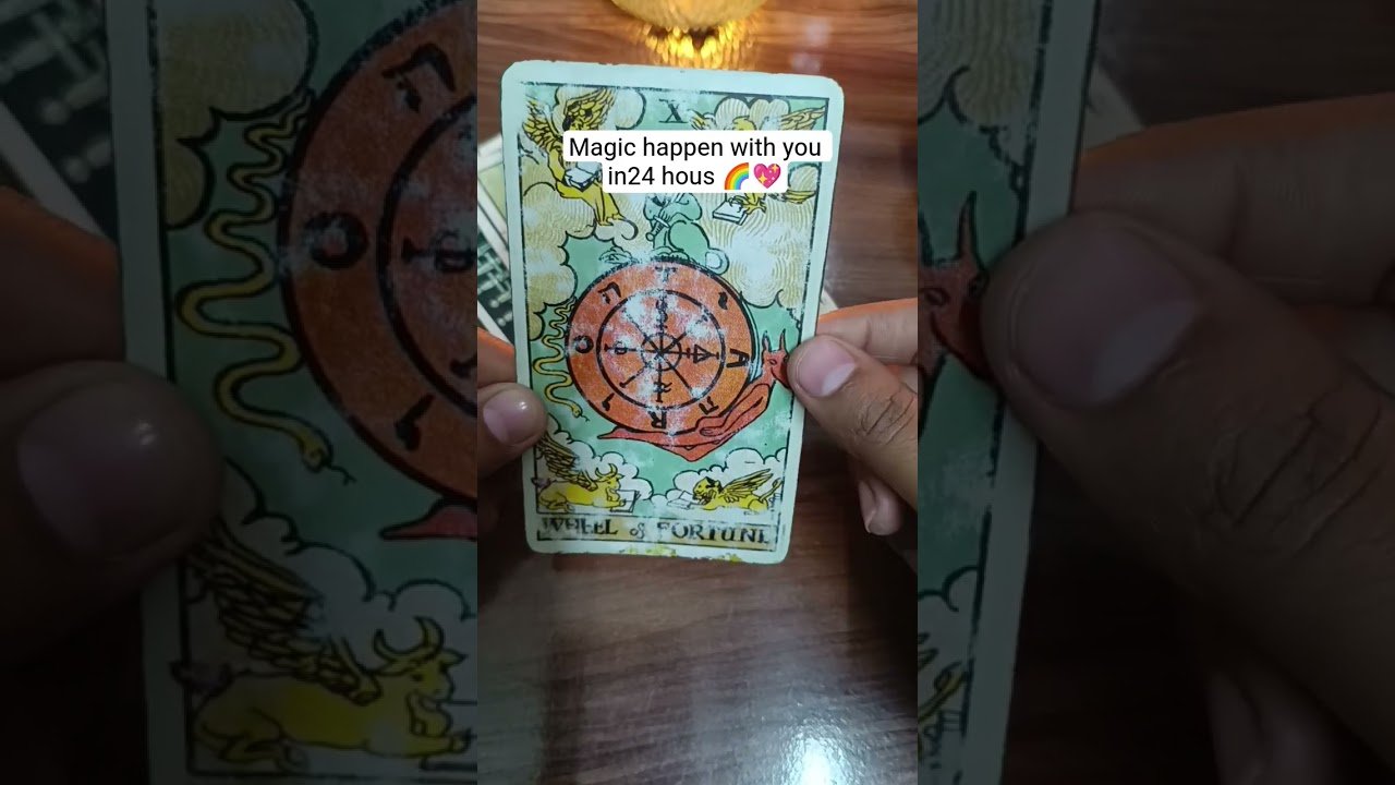 No momento, você está visualizando Magic happens with you in 24 hours  🌈💖 #tarothindi #tarot #divinetarotvibes