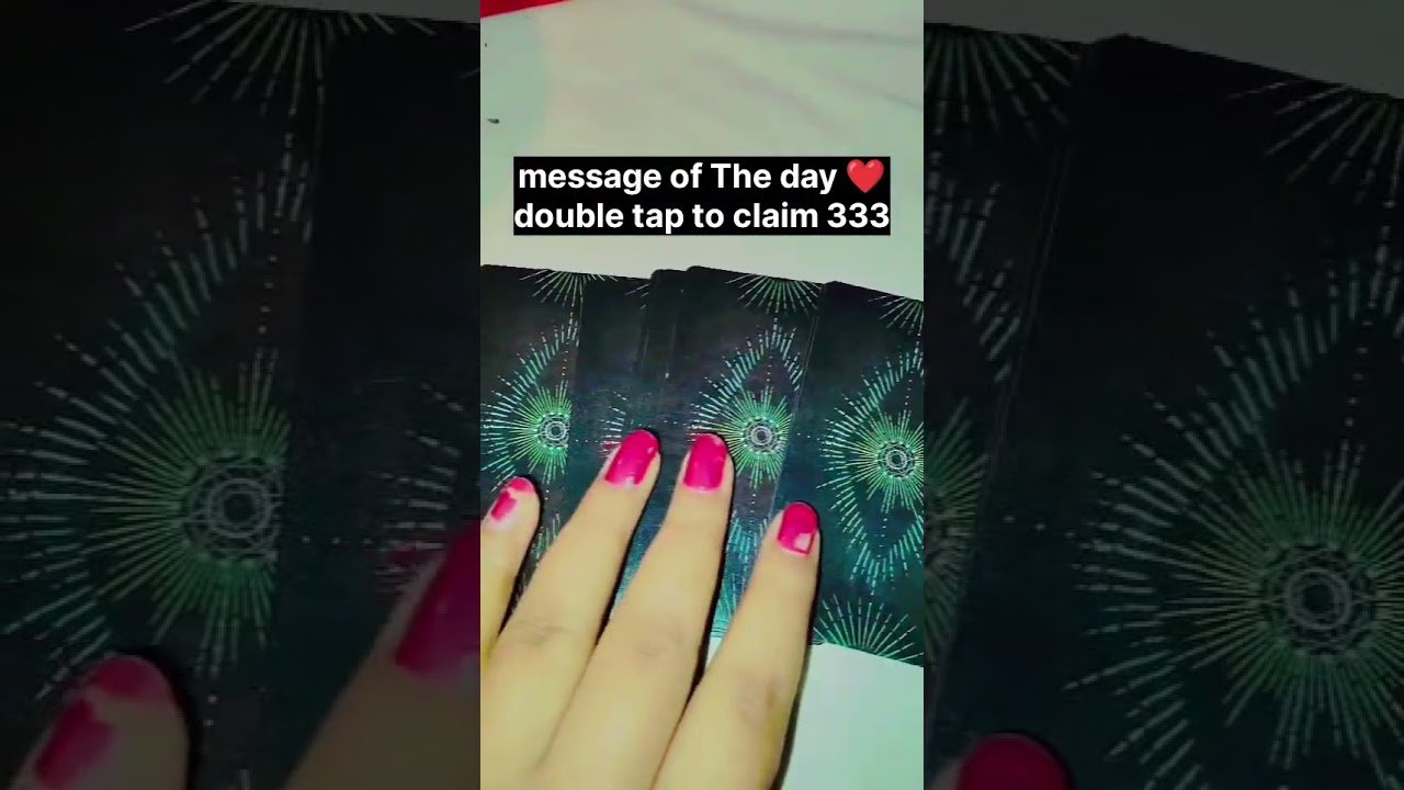 No momento, você está visualizando message of The day ❤️💫#tarot #manifestation #tarotreading #music #tarot #taroteveryday