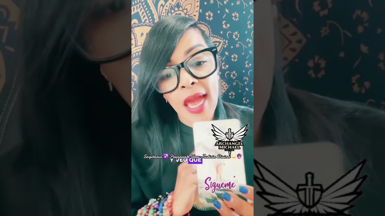 No momento, você está visualizando Sagitario ♐️   ☀️✨ ♥️Mensaje Para Ti ✨ San Miguel Arcángel 🔮🦋 #tarot #shortsvideo #helios