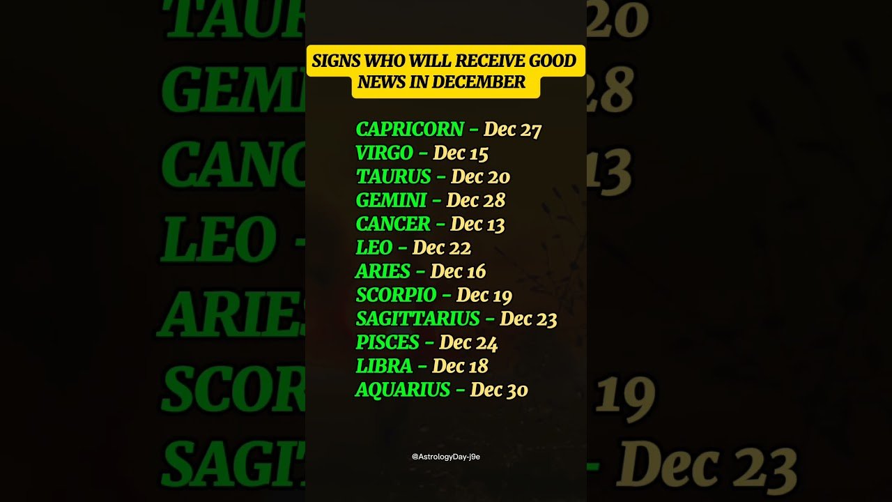 No momento, você está visualizando Sign Who Will Receive Good News After December #zodiac #zodiacsigns #astrology #horoscope #tarot