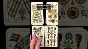 Leia mais sobre o artigo Strategic Harmony 🕊️ The Secret of the Tarot Sixes  | Italian Tarot #tarot #short