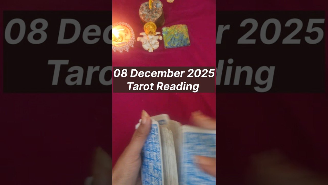 No momento, você está visualizando Tarot Reading 08 December 2025#dailyreading  #pickacard #tarotdaily #tarot #tarotreader #reading