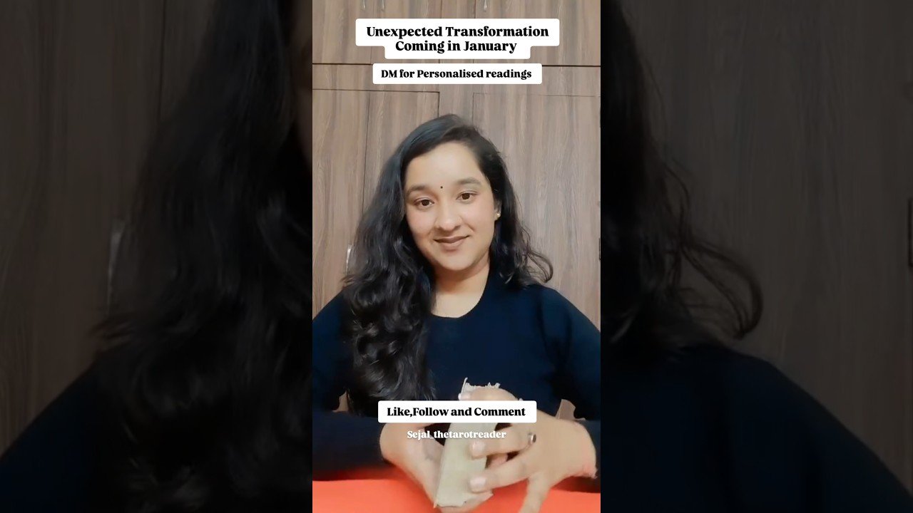 No momento, você está visualizando Unexpected transformation coming in January month 2026 #tarot #tarotreading #shorts