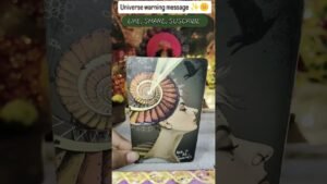 Leia mais sobre o artigo Universe warning message ✨🌼#shorts #shortsfeed #shortvideo #tarot #tarotreading #tarothindi