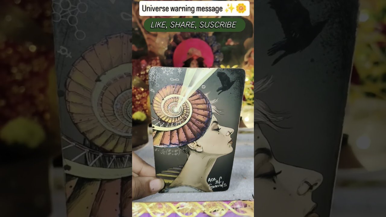 No momento, você está visualizando Universe warning message ✨🌼#shorts #shortsfeed #shortvideo #tarot #tarotreading #tarothindi